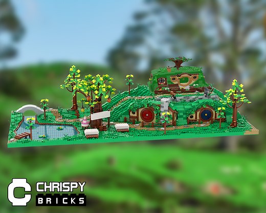 LEGO MOC-186395 The Shire (The Hobbit and Lord of the Rings 2024)