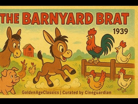 Hunky and Spunky: The Barnyard Brat (1939) | Classic Cartoon [Public Domain]