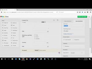 ZOHO Website - Delete Fields in a Form