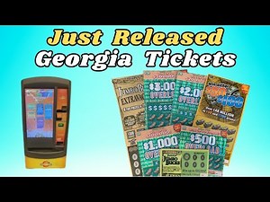 $200 Mix of Georgia's Newest Scratch Off Tickets