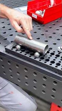 What can ball bearings do on a fixture table?