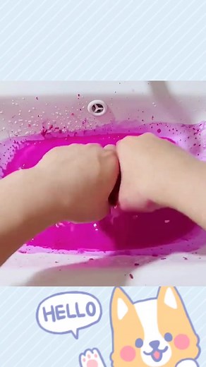 This is so so weird right? #slimes #bestslime#myslime