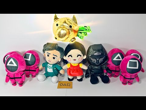 New Squid Game Plushies Unboxing!