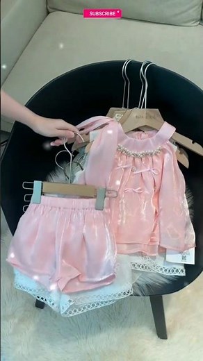 🧚🏻Beautiful baby girl collection 💗#babystyle #babygirldresses #summerwearcollection #babyshorts 💕🦄