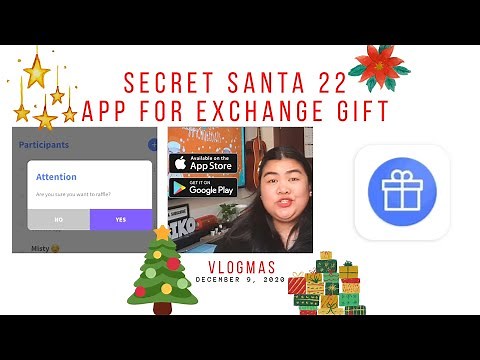 Phone app for Online draw for Secret Santa for Christmas Exchange gift - Secret Santa 22