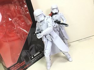 Star Wars Force Awakens 6 Inch Black Series First Order Snowtrooper Review