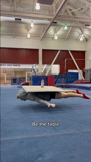 Human table?? #calisthenics #gymnast
