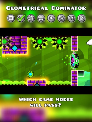 Which game modes will pass Geometrical Dominator part in Geometry Dash? In the next video i will do whatever the top comment says if we reach 100k likes (Impossible) #gd #gdcommunity #gdchallenge #geometrydash