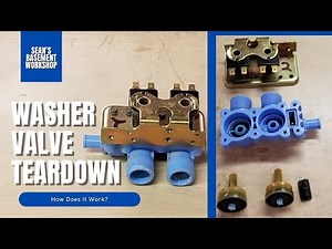 Washer Valve Teardown | Washer Inlet Valve Teardown | How it's Made | AP3363282 | SBW#44