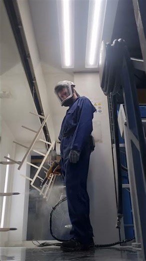 powder coating GEMA booth