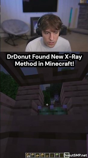 DrDonut discovered a new X-Ray Method! #DonutSMP #DrDonut #XRay #Minecraft #Viral