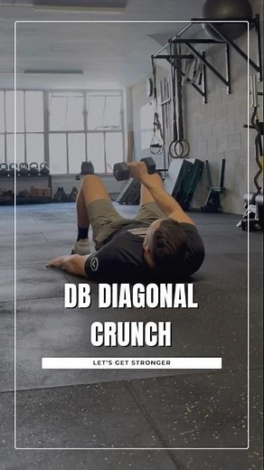 DB Diagonal Crunch