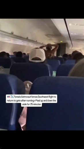videos that make you go 🤯😂🤬🤷👊🏼 on Instagram: "Female Astronaut forces Southwest flight to return to gate after running n*ked up and down the aisle for 25 minutes The woman stripped n*ked during a Southwest flight from Houston to Phoenix on Monday She paraded around the plane for 25 minutes before authorities intervened Houston Police detained her for medical evaluations It’s unclear if charges will be filled #thoughts #instagram #instagram #tiktok #waitforit #wowfactor #instareels #trendin