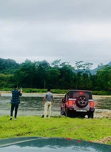 91K views · 1.6K reactions | Sometimes, life is best experienced off the beaten path. Went off-roading with friends & family across the beautiful Hirik & Hiru River at Kamba—an adventure filled with thrill, nature, and unforgettable memories. Kamba’s beauty never fails to amaze!” | Nyamar Karbak | Facebook