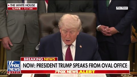 Trump cracks joke about wanting to take a psychedelic drug