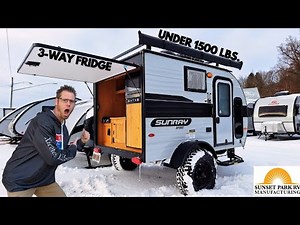 2025 Sunray 109 with Pine UNDER 1500 POUNDS by ‪@sunsetparkrvmanufacturing5845‬