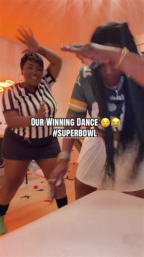 My Energy And Vibe Always 💯 We Don’t Know Who Won But This Is Our Victory Dance 💃🏾 Which Team Fid Yall Expect To Win?? #superbowl #party #goodvibe #relatable #seahawk