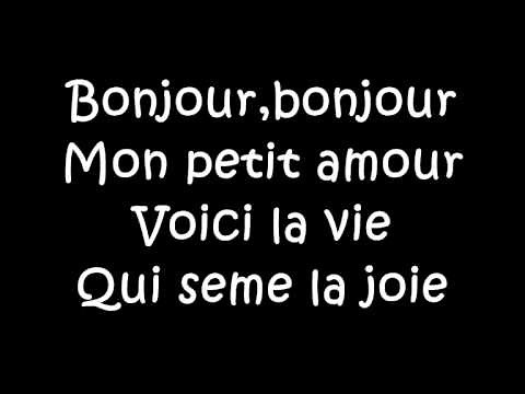 Bonjour, bounjour - Yuyu - lyrics