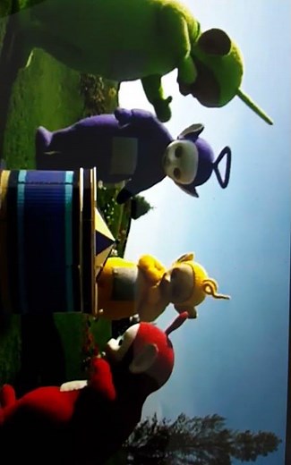 teletubbies the dancing bear magic reverse