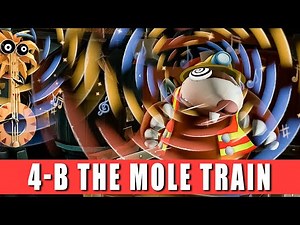 Mole Train Donkey Kong Country Returns HD - 4-B The Mole Train