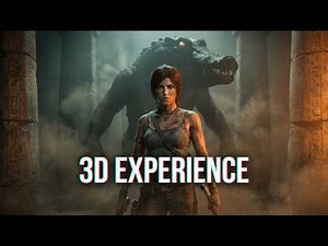 3D Curse of Osiris: Lara Croft's Most Terrifying Fight #stereoscopic3d