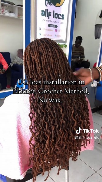 UG Locs Installation in Eldoret: No Wax, Crochet Method