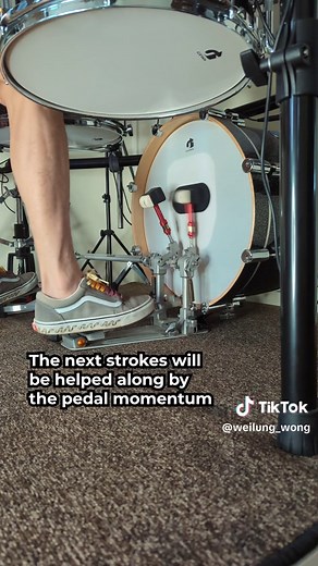 The key here is when to relax, and when to exert pressure on the pedal. I generally like to not bury the beater but I cannot deny the fact that it does help me start bursts of speed with more ease. Of course if your muscles are strong enough, this won't matter much. But I'm always all about a combination of strength efficiency when it comes to technique. Hope this helps!🎥Art of Drumming HQ #aodhq #artofdrumminghq #drumlesson #drumlessons #drumtutorial #drumtutorials #drum #drumming #drummer #dr
