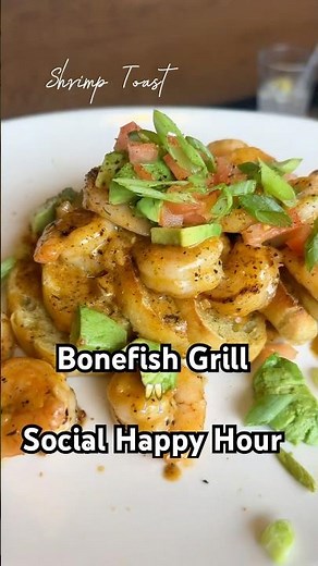 Social Hour at Bonefish Grill… Worth It? 👀🍹”
