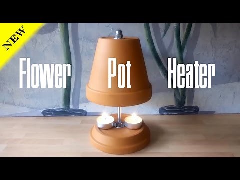 DIY Clay Pot Heater #heater #lifehacks