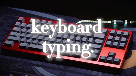 一些关于牛皮糖的打字音合集（不是） 内含崎光轴 mx2a红 乌羽轴 tofutkl