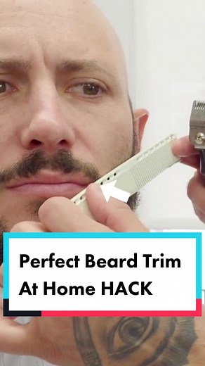 Perfect Beard Trim At Home HACK