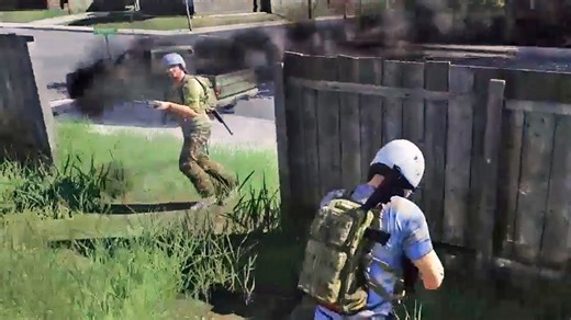 H1Z1 battle royale - Truck parkour & walking into the wrong house!