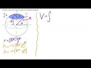 Volume of a Sphere Cap