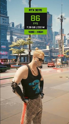 Cyberpunk 2077on RTX 3070 — Graphics & Performance tests