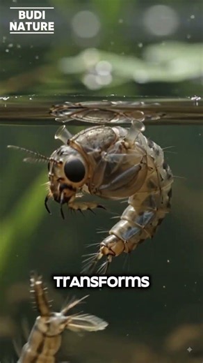 The Life Cycle of a Mosquito 🦟 | Egg to Adult #lifecycle #wildlife #mosquito #insects