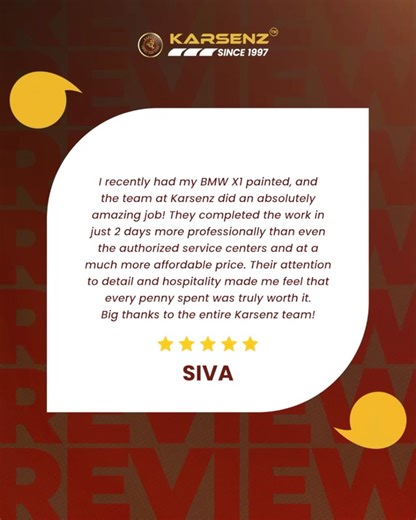 Karsenz Total Car Care Pvt Ltd on Reels