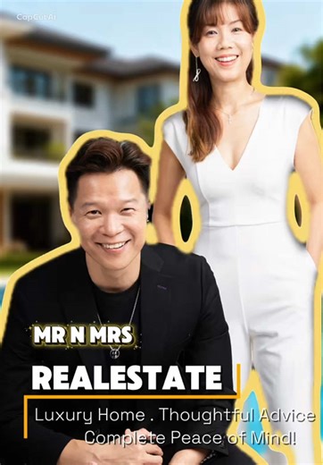 Mr N Mrs RealEstate ensuring you a smooth sailing property journey! #fyppppppppppppppppppppppp #realestatetiktok #buysellrent #realtor #realestate