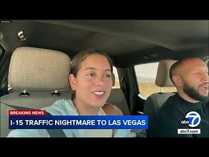 ‘Long stretch of absolutely nothing:’ Drivers talk I-15 traffic nightmare after fiery crash