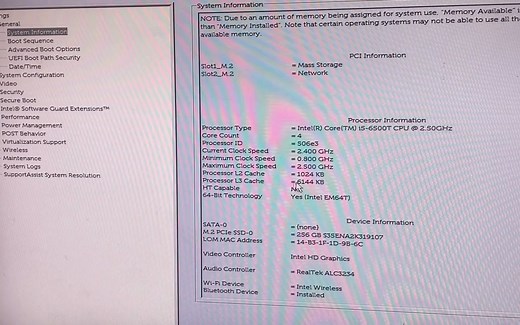 戴尔装系统BIOS设置黑苹果MAc系统装机设置通用装机传统启动支持解决方案