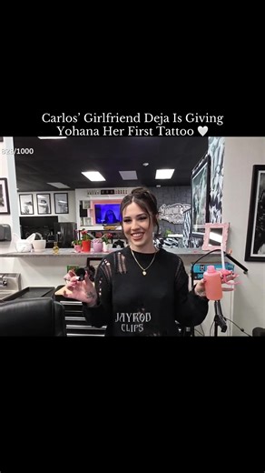 Yohana Gets Her First Tattoo from Deja