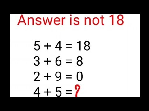 99% failed this Brain Test! Answer is not 18. Fast and Easy Maths ! is live #live #fastandeasymaths
