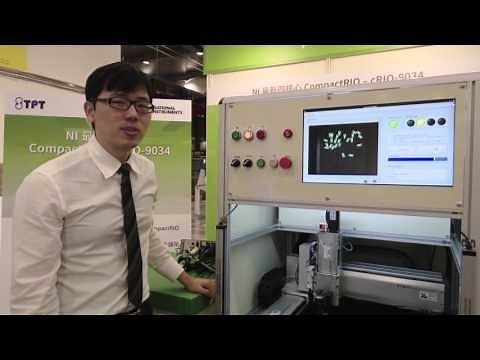 台耀科技採用 4 核心 CompactRIO 控制器打造精密的自動分料機