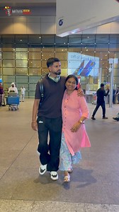 184K views · 10K reactions | Indian Cricketer Shreyas Iyer With Mom Spotted At Airport! #shreyasiyer #cricket #bollywood #style #virals | Movie Review Preview | Facebook