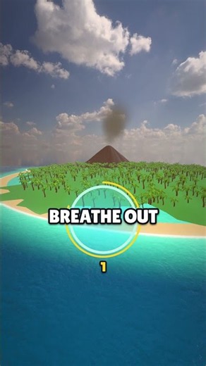 15-Second Breathing Break 🚁 After the Dino Chase | Immersive Interactive Warm Up #shorts