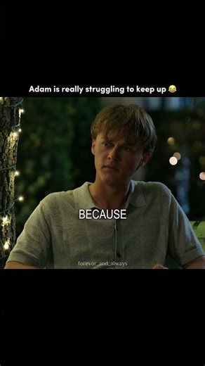 Adam is struggling to keep up!😂”I told her I loved her” “Why the hell would you do that?! 😂