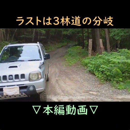 【公開動画】 林道官沢線、絶景伐採地とフラットダート【ジムニー】 #Jimny #automobile #オフロード #JB23W
