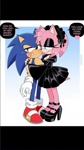 Dark Amy and Sonic (Sonamy Comic Dub)