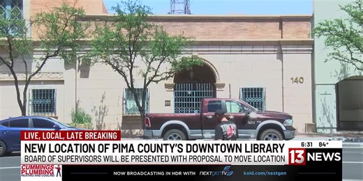 Pima County library could move across street in downtown Tucson
