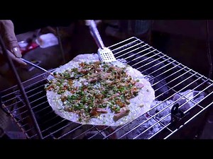 [アジアの屋台 #4] ベトナム風ピザとコーン炒め Bánh tráng nướng and Bắp xào at HCMC