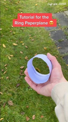 This Ring Paper Plane Flies in Circles — You’ve Never Seen Anything Like It!